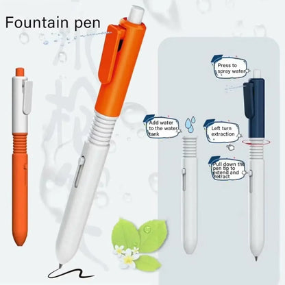 Retractable Water Spray Pen | Funny Prank Ballpoint with Hidden Spray