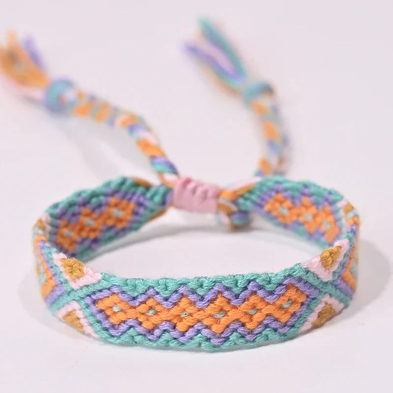Rope Weave Bohemia Friendship Bracelet | Handmade Summer Beach Jewelry for Women