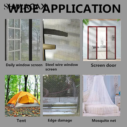 Window Mosquito Net Repair Tape | Self-Adhesive Screen Patch for Holes and Tears