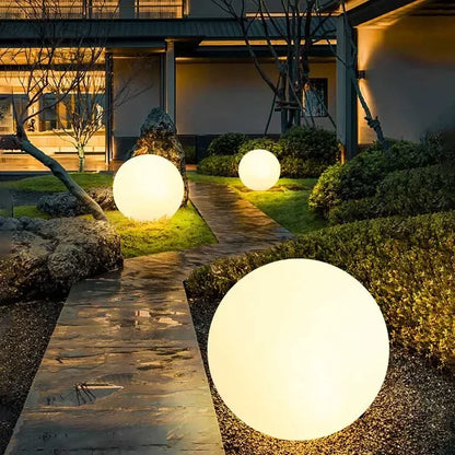 Solar LED Ball Light RGB Outdoor Waterproof Lawn Pool Garden Lamp with Remote