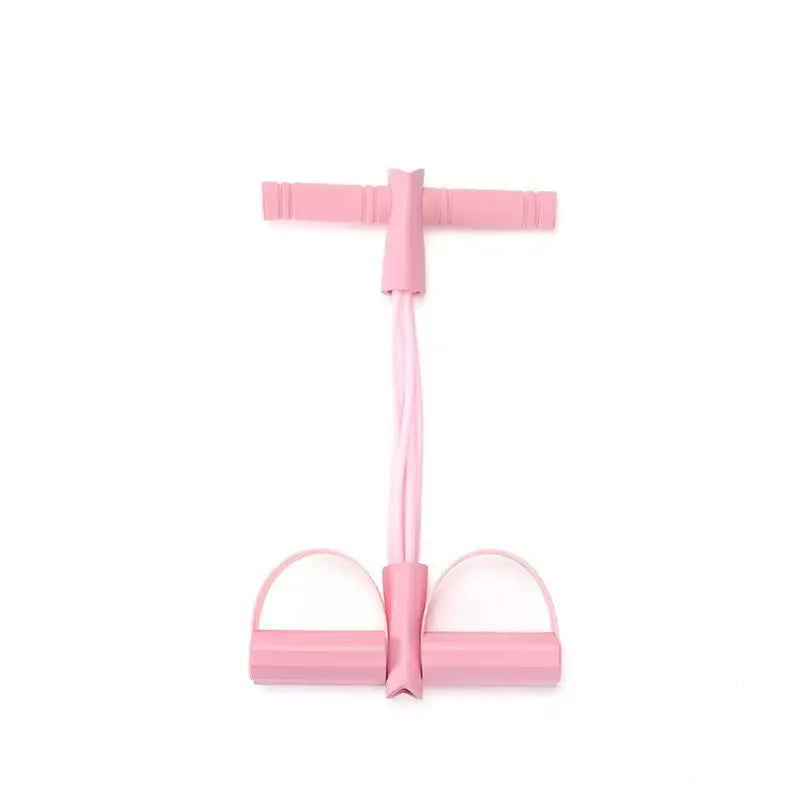 4/6-Tube Tensioner Multi-Functional Household Fitness Yoga Abdominal Strengthening Elastic Band Tension Rope Sit-Up Assistive