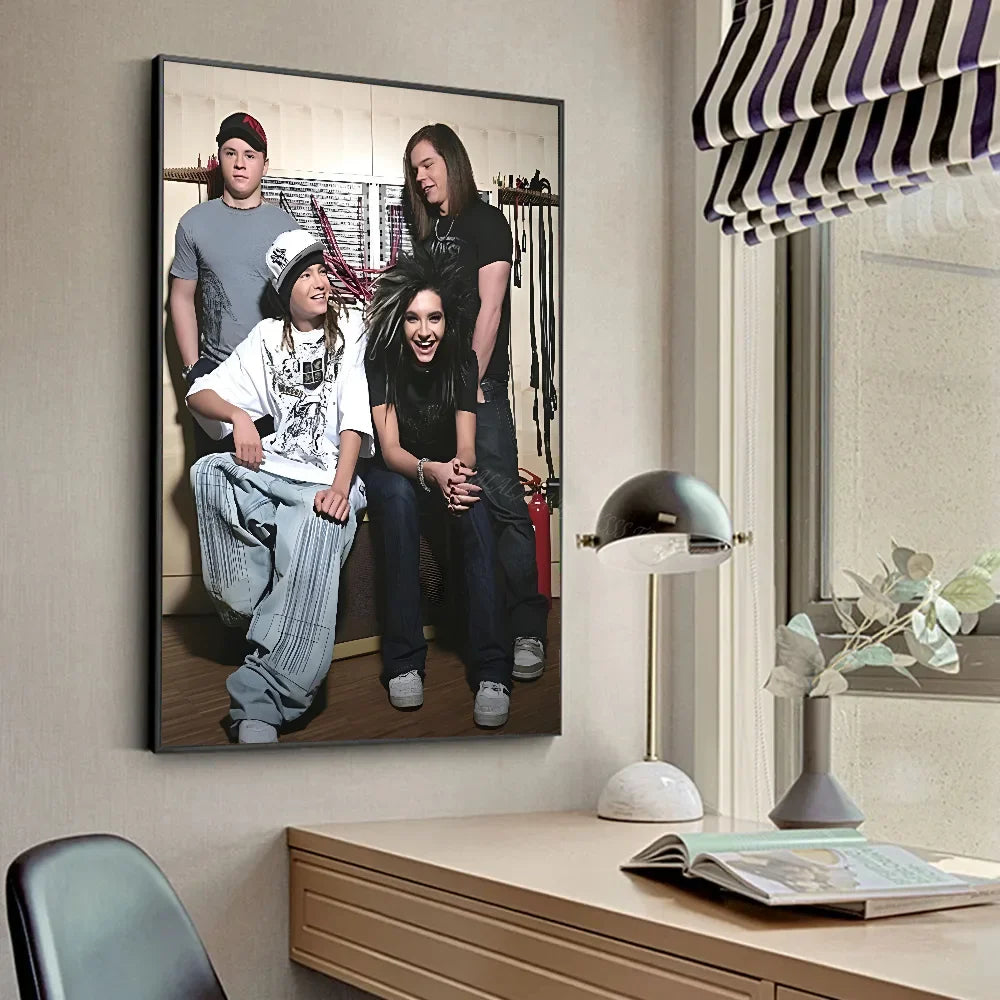 T-Tokio Hotel Poster Affiches HD Décoration Maison Chambre Bar Café Art Peinture Murale Photo