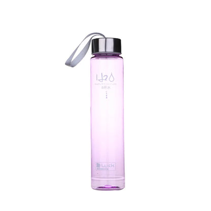 Frosted Plastic Water Bottle | Portable Leak-Proof Sport Drinkware