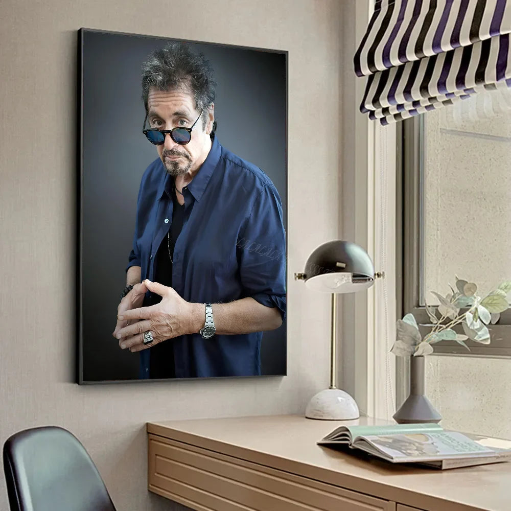Al Pacino Affiches HD Affiches Maison Chambre Bar Café Décor Art Peinture Murale Photo
