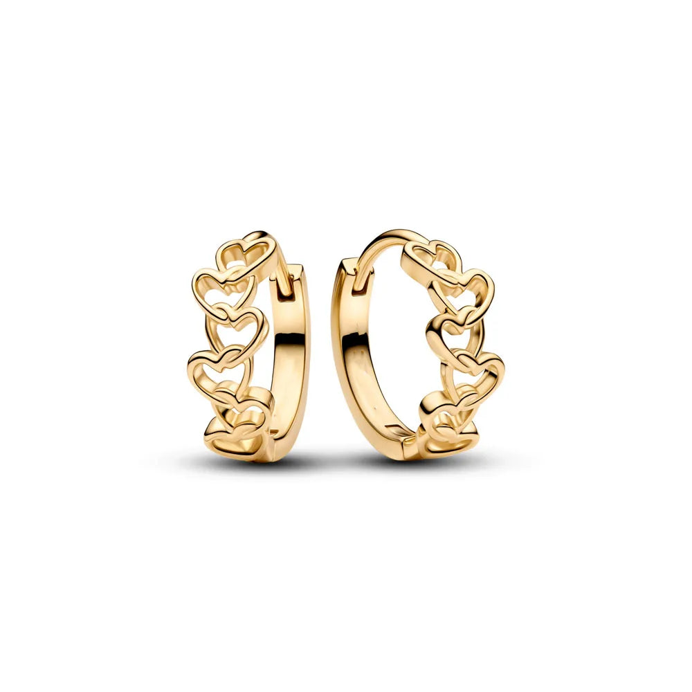 2026 New 925 Silver Elephant Cherry Blossom Butterfly Heart Earrings | Fine Jewelry for Women