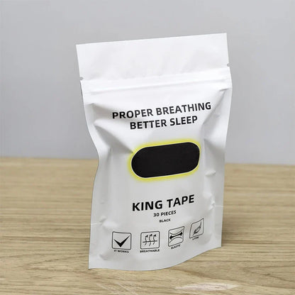 Sleep Mouth Tape for Snoring | 30 Gentle Strips for Nasal Breathing