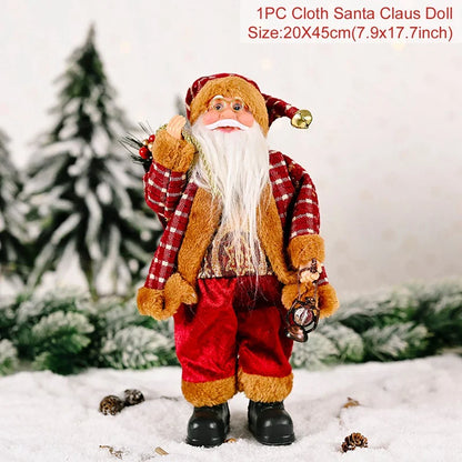 Christmas Doll Ornaments Merry Christmas Decorations For Home Table Decor Xmas Gift 2025 Navidad Natal New Year Decor 2026 Noel
