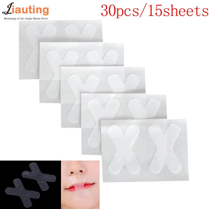 30Pcs Anti-Snoring Stickers for Adults | Night Sleep Mouth Tape for Better Breathing