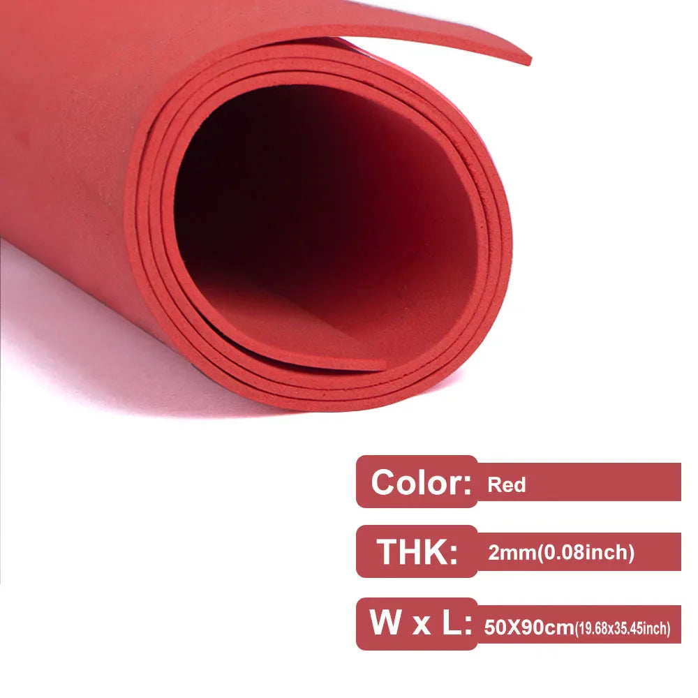 16 Colors EVA Foam Sheets 50x90cm | Colorful Craft Foam for Cosplay and DIY