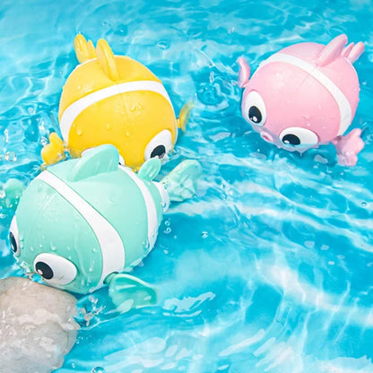 Wind Up Bath Toys | Floating Swimming Fish for Toddlers