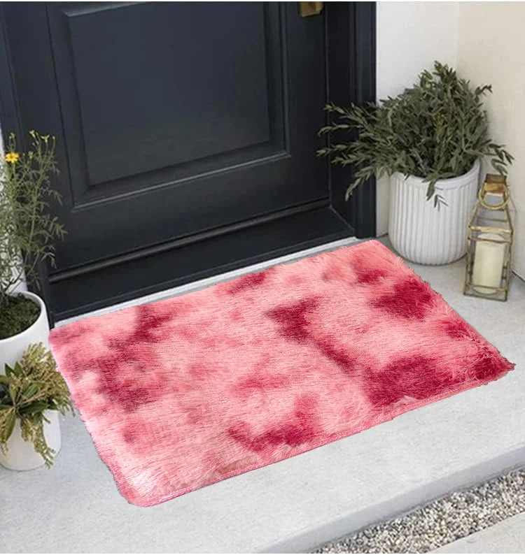 VIKAMA 40*60 Paillasson Tapis de bienvenue Tapis doux pour salon Tapis de chambre Tapis de sol doux et chaud pour l'hiver Tapis de chambre Décoration de la maison
