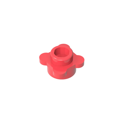 Gobricks GDS-839 Plate Round 1x1 with Flower Edge | Compatible with Lego 33291 28573