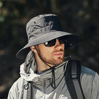 Solid Sun Protection Hat | Lightweight Outdoor Fisherman Cap
