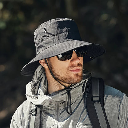 Solid Sun Protection Hat | Lightweight Outdoor Fisherman Cap