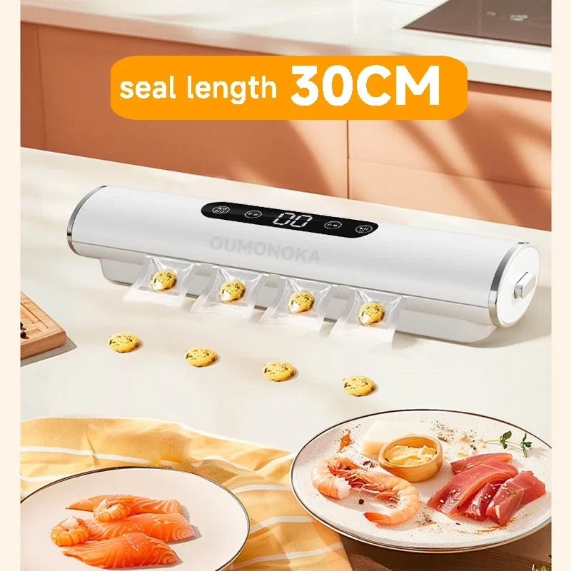 Food Vacuum Sealer Machine for Food Storage Kitchen Vacuum Packer and Bag Sealer