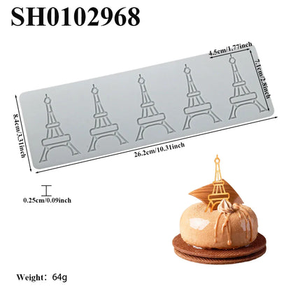 Mousse Cake Silicone Mold | Non Stick Reusable Dessert Mold