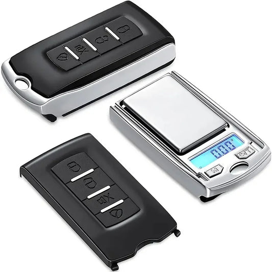 Mini Pocket Digital Scale 100g/200g | Portable Precision Weighing with LCD Backlit Display