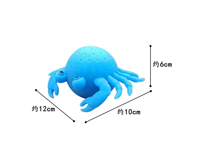 Squeeze Stress Relief Toys | Crab Duck Whale Octopus Bath Toys