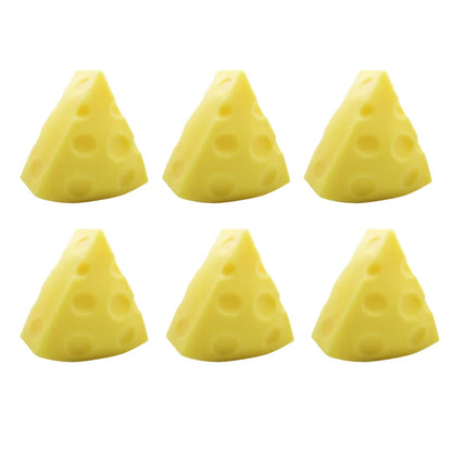 Jouet anti-stress moelleux en forme de fromage | Jouet anti-stress à rebond lent pour adultes