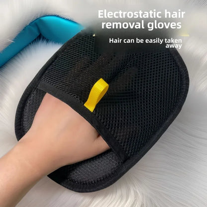 Pet Hair Removal Gloves | Static-Free Grooming Tool for Dogs, Cats, and Furniture