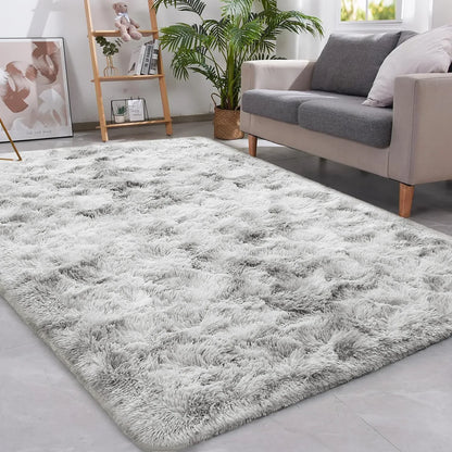 Alfombra de sala de estar VIKAMA, cojín suave y mullido para dormitorio de niños, alfombrilla de felpa antideslizante, decoración del hogar