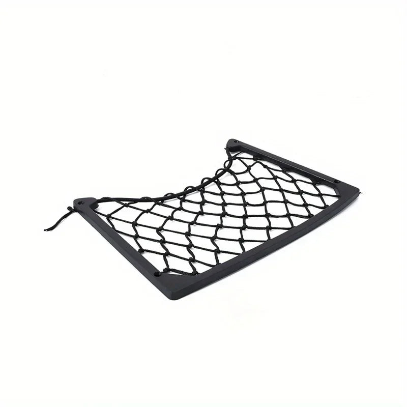 1 étagère de rangement grand format en filet élastique – Filet organisateur de magazines de voiture pour véhicules, camping-cars et bateaux