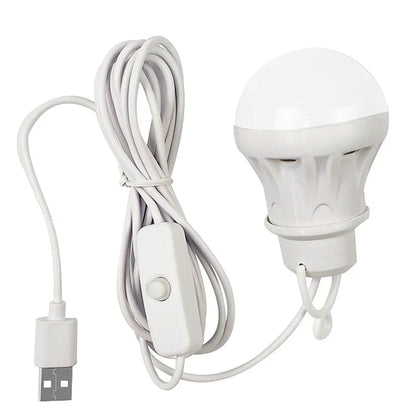 DC5V LED Camp Light Lantern | USB Emergency Hanging Tent Lamp