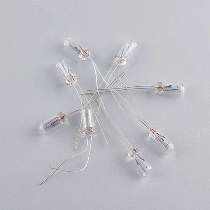 10pcs Miniature Lamp Bulbs | 0.07A 3mm 4mm 5mm 3V 6V 9V 12V 24V Edison Incandescent Filament Rice Lights
