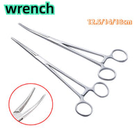 Stainless Steel Locking Forceps | Multi-Purpose Hemostatic Clamp for Fishing and Crafting