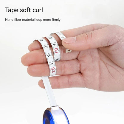 Mini Keychain Tape Measure | Portable 2m Steel Tape Ruler
