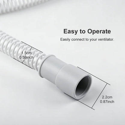 1.8m CPAP Replacement Tubing for AirMini | Quiet, Flexible Sleep Therapy Hose