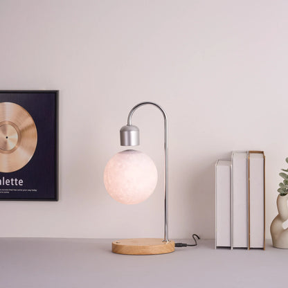 Floating Moon Lamp Magnetic Levitating LED Night Light Zero Gravity Desk Decor
