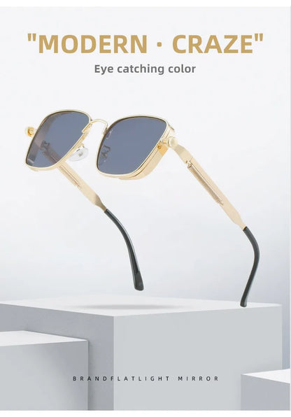 2025 Polarized Sunglasses | Men’s High-End Alloy Frame Fashion Eyewear with UV Protection