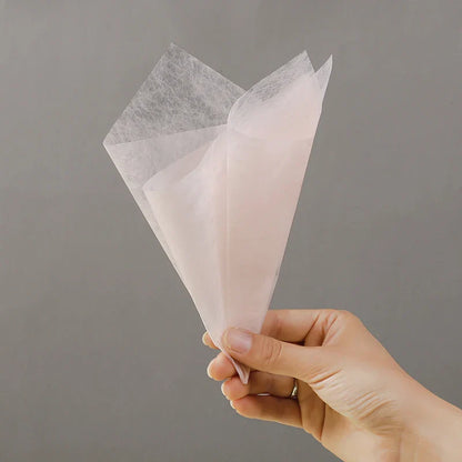 Soft Cotton Flower Wrapping Paper | Bouquet Lining for Gift DIY
