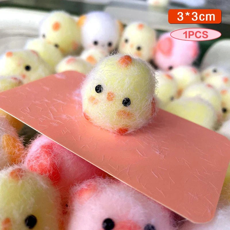Cute Squeeze Stress Toy | Kawaii Silicone Pinch Toy Keychain