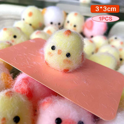 Cute Squeeze Stress Toy | Kawaii Silicone Pinch Toy Keychain