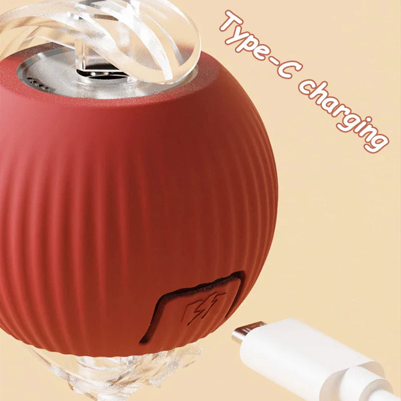 Smart Interactive Cat Ball | Automatic Rolling Toy with Motion Sensors