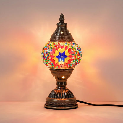 DIY Mosaic Table Lamp Kit Handmade Craft Night Light Parent Child Activity
