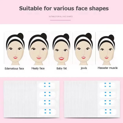 V Thin Face Lift Tape | Invisible Face Lifter Sticker for Chin and Jawline