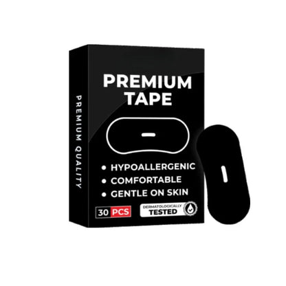 30 Anti-Snoring Mouth Tape Strips | Sleep Aid for Nasal Breathing and Dry Mouth Relief