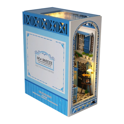 1pc,DIY Book Nook Kit,Assembly Model Kit,Bookshelf Decor,Home Decor Micro Model,The perfect gift for teenagers and adults