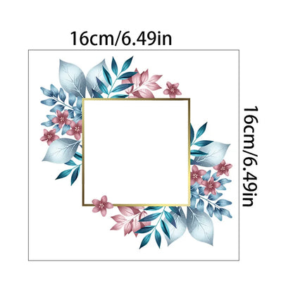 Flower Switch Sticker Decorative Wall Stickers | Waterproof Vinyl Wall Decor