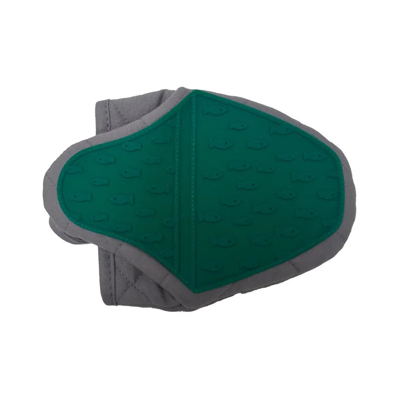 Manique de four en silicone anti-brûlure en forme de poisson | Gant de cuisine pour plats et plateaux chauds