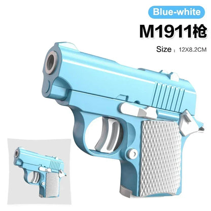 3D Mini 1911 Gravity Fidget Toy | Stress Relief Adult Decompression Gift