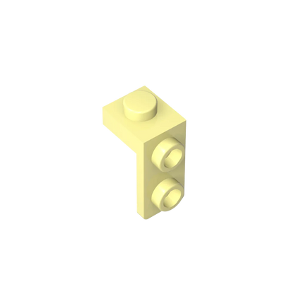 Gobricks Bracket 1 x 1 - 1 x 2 | Compatible Building Block