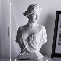 Resin Venus Greek Goddess Statue Elegant Classic Mythological Inspiration Home Decor Ornament Suitable for Living Room