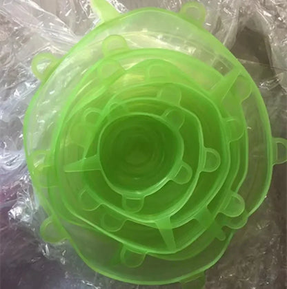Silicone Stretch Lids | Reusable Food Covers for Bowls, Pots, and Containers