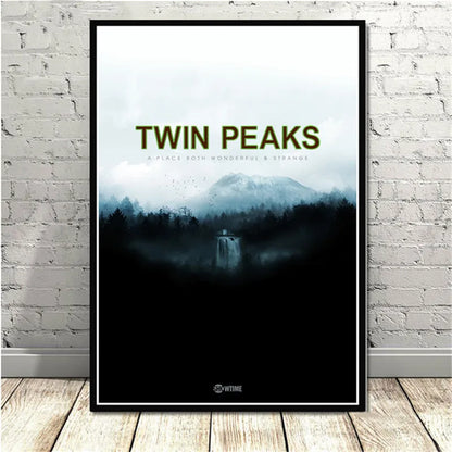 Série télévisée Twin Peaks Affiches d'anime de films classiques et impressions sur toile Peintures d'art murales pour la décoration intérieure du salon