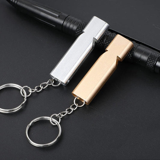 Outdoor Survival Whistle | High Decibel Aluminum Alloy Rescue Tool