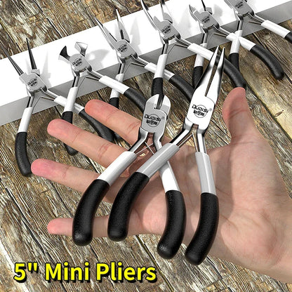 Mini Pliers Set for Jewelry Making | DIY Beading and Craft Tool Kit